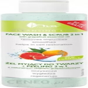 Ava Laboratorium żel myjący do twarzy peelingujący z naturalnym olejkiem grapefruitowym 200 ml