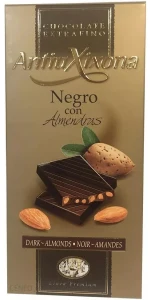 Antiuxixona Czekolada gorzka z migdałami 125g