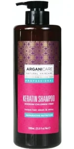 Arganicare Keratin Shampoo Szampon Z Keratyną Wygładzający I Nadający Blask 1000 ml