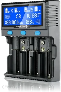 . Ładowarka akumulatorków cylindrycznych Li-ion oraz Ni-MH everActive UC-4200
