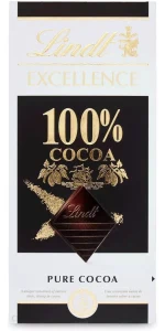 Lindt Excellence 100% Cacao Ciemna czekolada 100% kakao 50g