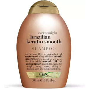 OGX Brazilian Keratin Smooth Szampon Wygładzający Z Brazylijską Keratyną 385 ml