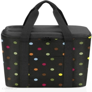 Reisenthel Torba Termiczna Na Plażę Coolerbag Xl Dots Czarny