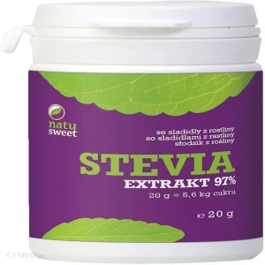 Stewia czysty ekstrakt 97% Natusweet, 20g