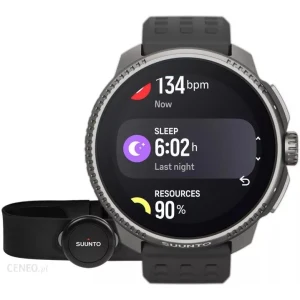 Suunto Zegarek Race Titanium Charcoal + Hr Belt Ss050932000Hr