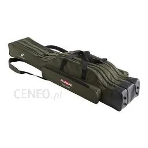 Mikado Pokrowiec Wędk. 3 Komorowy 140 Cm / Zielony - Usztywniany UWD-12003G-140W