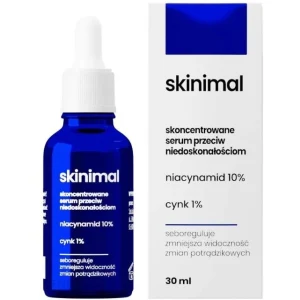 Skinimal skoncentrowane serum przeciw niedoskonałościom niacynamid 10% 30 ml