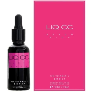 Liqpharm Liq Cc Serum Rich 15% Vitamin C Boost koncentrat rozświetlający z witaminą C 30 ml