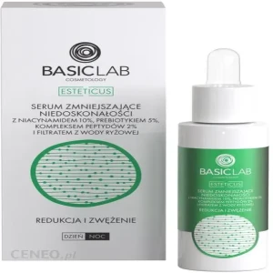Basiclab dermocosmetics serum zmniejszające niedoskonałości z niacynamidem 10% 