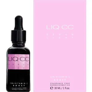 Liqpharm LIQ CC Serum Light 15% Vitamin C BOOST Serum Rozświetlające Z Witaminą C 30 ml