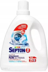 Septon II wirusobójczy płyn do prania dezynfekcji