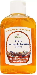 Fitomed mydlnica lekarska żel do mycia twarzy do cery suchej 200 ml