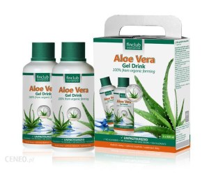 Żel do picia Finclub 100% organiczny Aloe Vera Gel Drink
