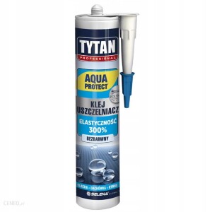 Klej do styropianu Aqua Protect Uszczelniacz Tytan 280ml bezbarwny