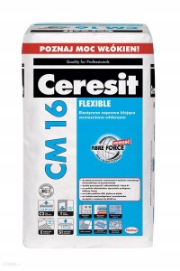 Klej do styropianu Ceresit Cm16 Flex Elastyczna do Płytek 25kg