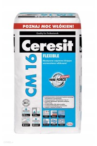 Klej do styropianu Ceresit Cm16 Flex Elastyczna do Płytek 25kg