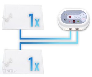 Czujnik oddechu Baby Control digital Monitor 2 czujniki dla bliźniąt