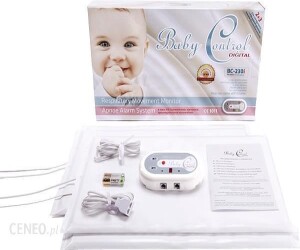 Czujnik oddechu Baby Control Digital Monitor 4 czujniki dla bliźniąt 
