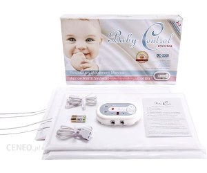 Czujnik oddechu Baby Control Digital Monitor 4 czujniki dla bliźniąt 