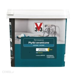 Farba renowacyjna do płytek ceramicznych V33 0,75l biały