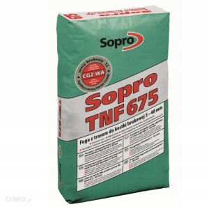 Fuga do płytek Sopro z Trasem do Kostki Brukowej Szary Brukowy 13 Tnf 25Kg (675/25) 