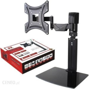 Wieszak do telewizora RED EAGLE Uchwyt tv + półka szklana
