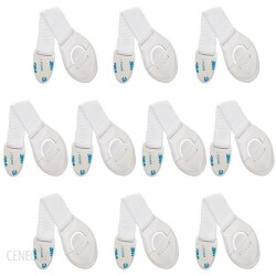  Blokada do szafek Iso Zabezpieczenie Elastyczna 10szt 