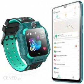 Lokalizator Dla Dziecka Techonic Smartwatch Dla Dziecka Q19 Sim Zielony