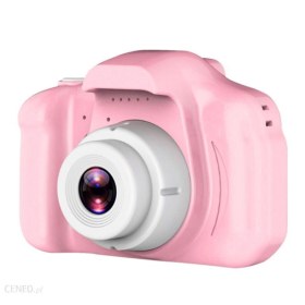 Dexxer Aparat Cyfrowy Kamera Dla Dzieci Hd 1080P Różowy + Gry 2