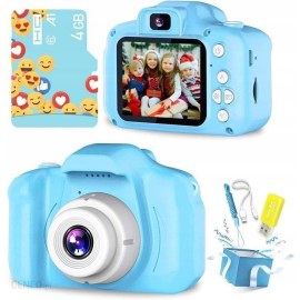 Aparat Dla Dzieci Frahs Cyfrowy Hd 20Mpx 2'' Wyświetlacz + Karta Pamięci 4 Gb