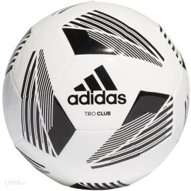 Piłka do piłki nożnej Adidas Teamwear Piłka nożna adidas Tiro Club biało-czarna FS0367
