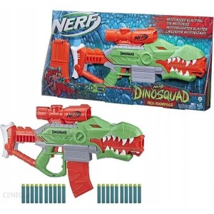 Pistolet Nerf Wyrzutnia HASBRO DinoSquad Rex-Rampage