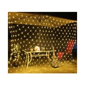 Lampki choinkowe - Iso Trade Siatka Świetlna Kurtyna 2,6x2 LED