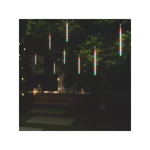 Lampki choinkowe -  Vidaxl Meteory 8 Szt 30 Cm 192 Kolorowych Led Wewn Zewn 9473884