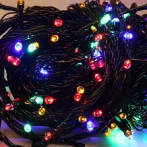 Lampki choinkowe - Zuma Line Świąteczne Led 200L Kolorowe (4060)