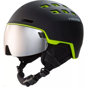 Kask narciarski - Head Radar Black/Lime 21/2