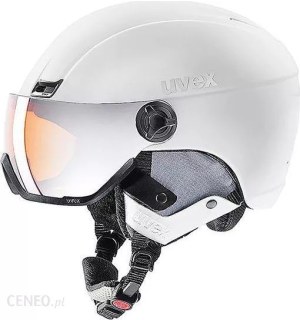 Kask narciarski - Uvex Hlmt 400 Visor Style Biały