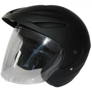 Kask motocyklowy - MOTORQ Torq-o1 otwarty czarny mat (rozmiar XL)