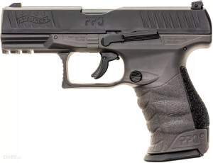 Pistolet na kule gumowe - Umarex Pistolet Co2 Ram Combat Walther Ppq M2 T4E Tungsten Gray 
