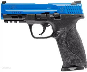 Pistolet na kule gumowe - Umarex Pistolet Ram Na Kule Gumowe Smith&amp;Wesson M&amp;P9 M2.0 T4E Le Kal .43 Czarny/Niebieski 2.4749