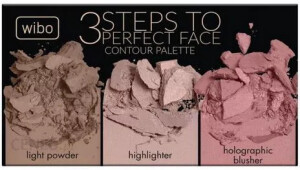 Kosmetyk do konturowania - WIBO 3 Steps to Perfect Face Paleta