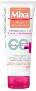 Krem CC - Mixa Soothing CC Anti-Redness Cream SPF15