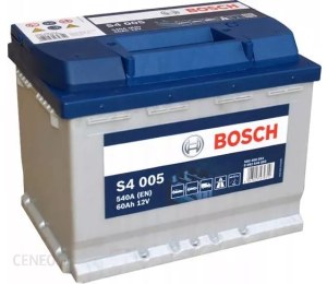 Akumulator 60Ah - Bosch Silver S4 005 - 60Ah 540A P+
