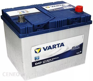 Akumulator 60Ah - Varta Blue Dynamic D47 60Ah 540A P+
