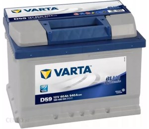 Akumulator 60Ah - Varta Blue Dynamic D59 60Ah 540A P+