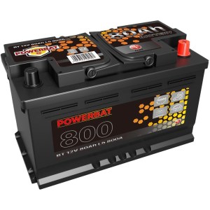 PowerBat Start-Stop AGM 80 Ah 800 A