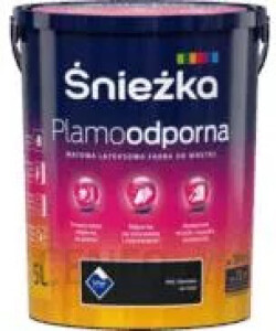 Farba zmywalna do ścian - Śnieżka Plamoodporna