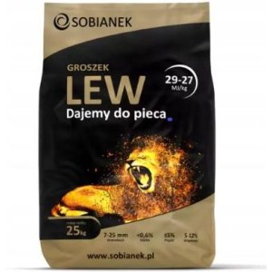 Węgiel Groszek Sobianek Lew 25 kg