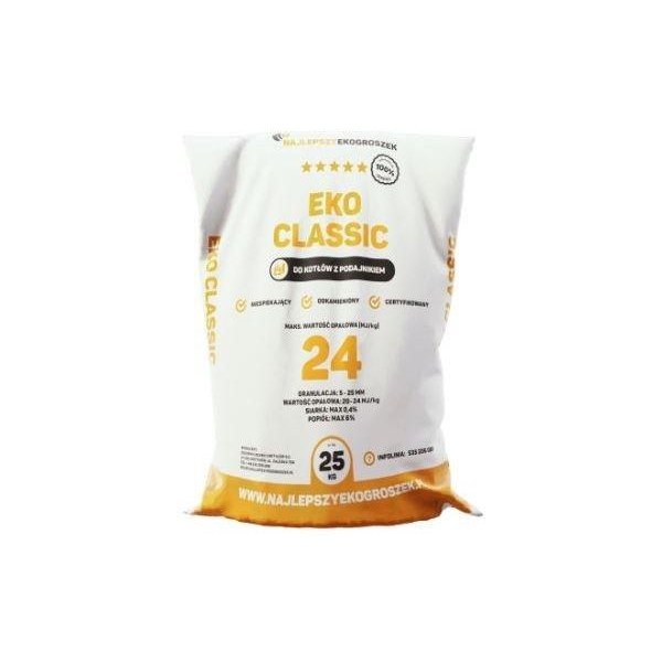 Węgiel groszek Spark Classic 5-25 mm, worek 25 kg