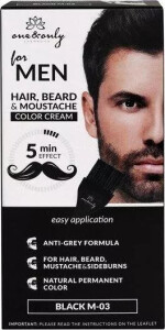 Farba do brody - One&amp;Only Men Black M-03